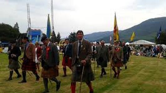 BLS Highland Games march of the committee
