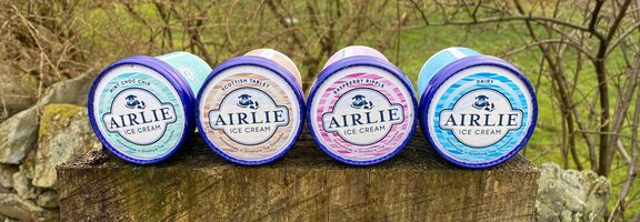 Airlie Ice Cream, made in Strathyre
