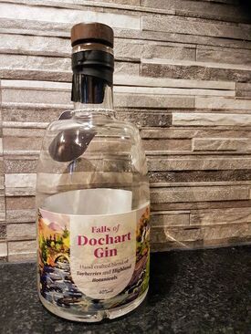 Fall of Dochart Gin made with Tayberries
